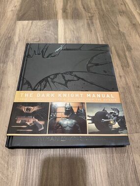 🦇 The Dark Knight Manual – Batman Batcave Collector Book w/ Inserts & Foldouts